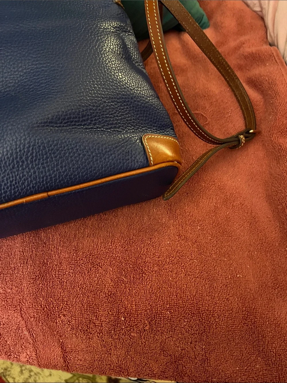 Dooney and Bourke Blue crossbody Bag - Picture 6 of 10